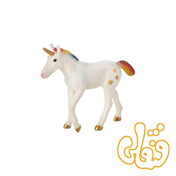 کره اسب تک شاخ رنگین کمانی Unicorn baby rainbow 387360